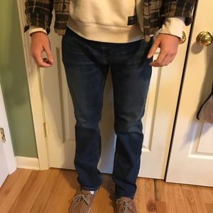 Hollister Straight Dark Wash Jeans 32x34